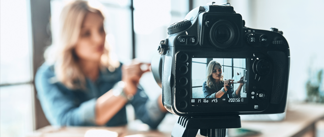 Capturing you as you capture your audience